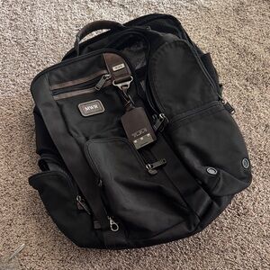 Tumi Black and Gray Men's Backpack